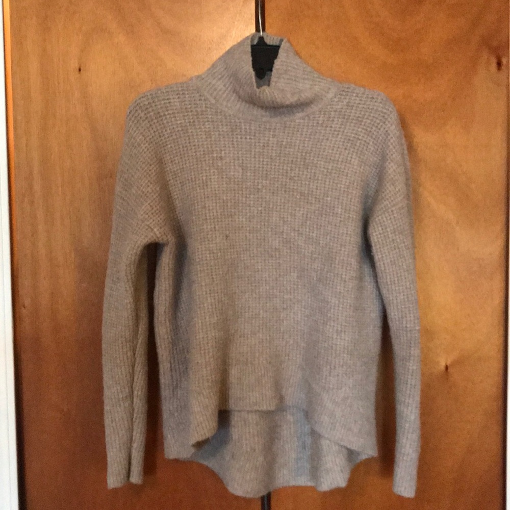 Madewell High-Low Turtleneck sweater